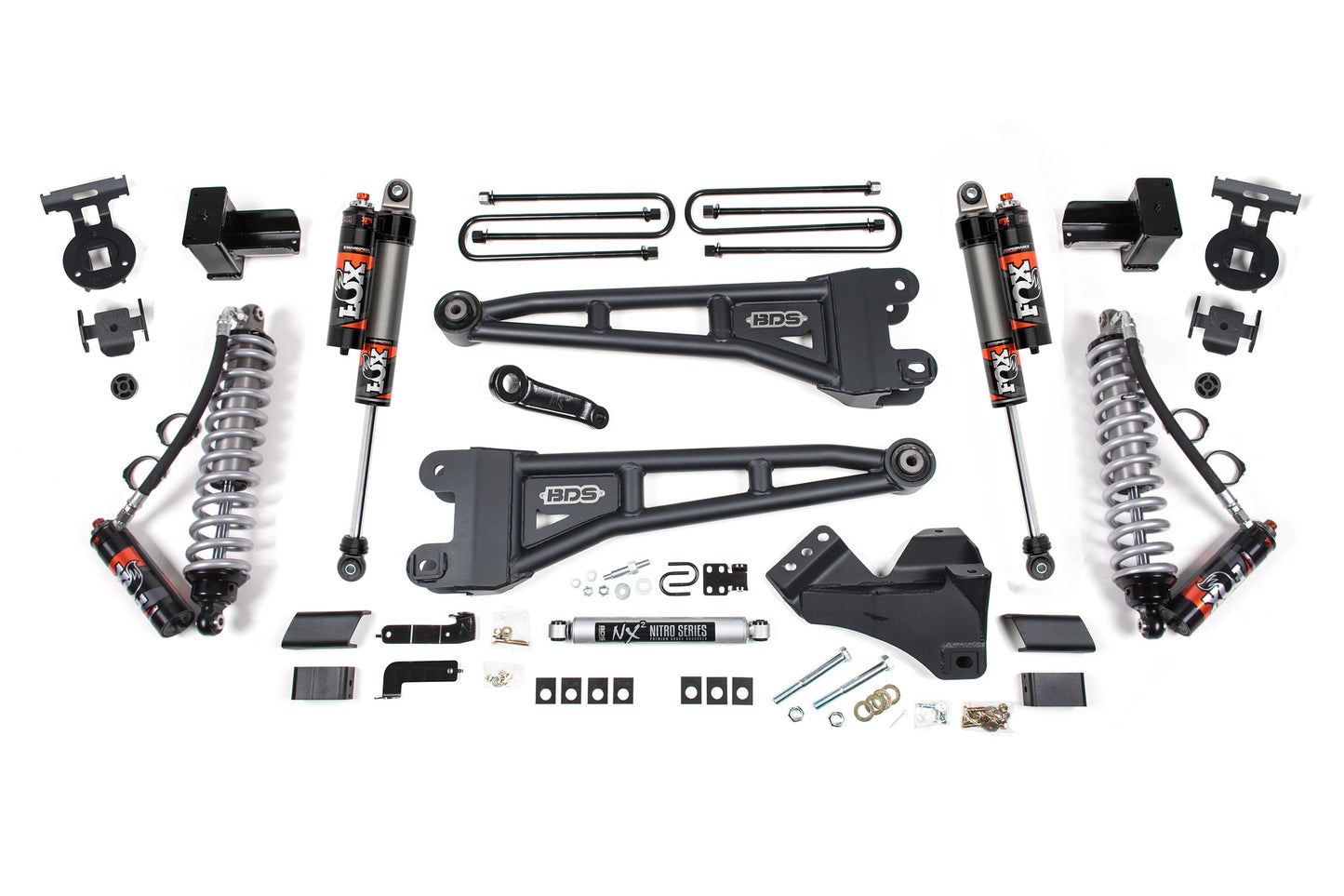 5 Inch Lift Kit w/ Radius Arm | FOX 2.5 Coil-Over Conversion - Performance Elite | Ford F250/F350 Super Duty (23-26) 4WD | Diesel