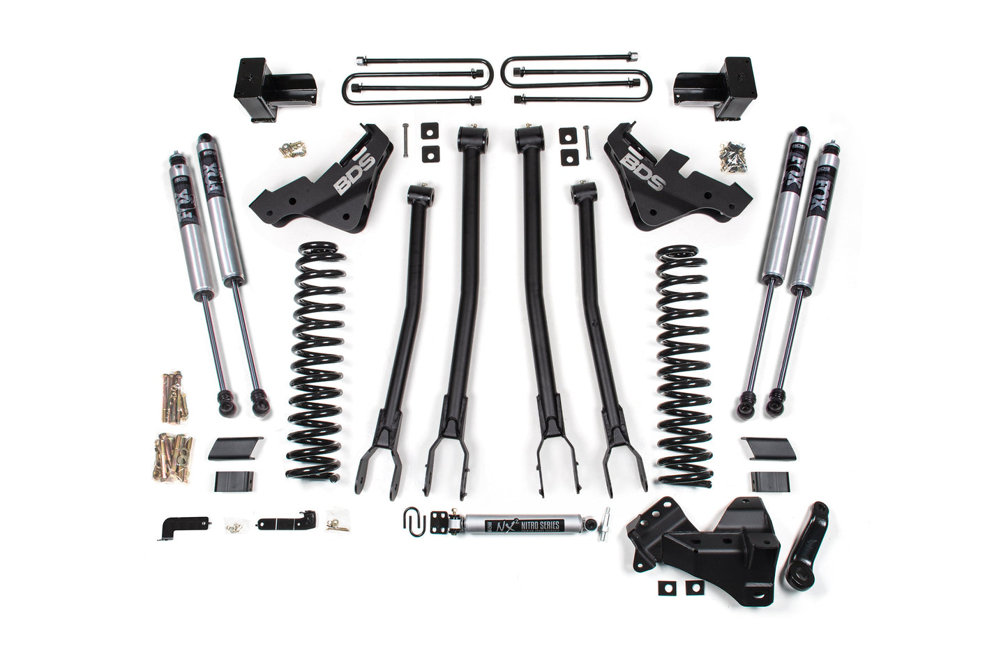 5 Inch Lift Kit w/ 4-Link | Ford F350 Super Duty DRW (23-26) 4WD | Diesel