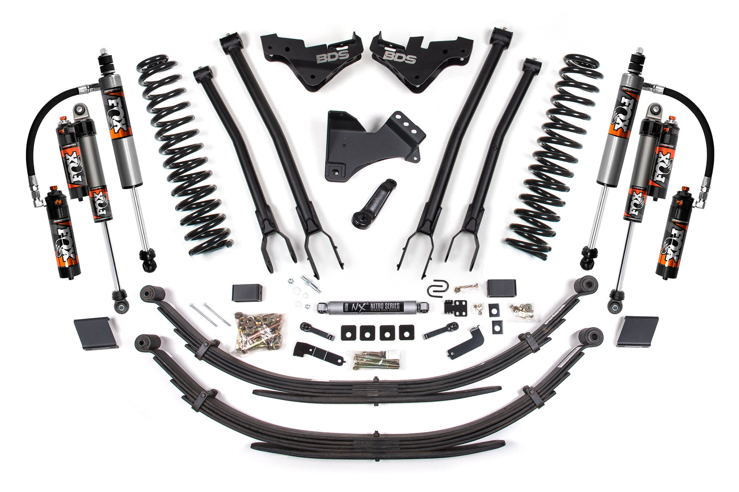 5 Inch Lift Kit w/ 4-Link | Ford F250/F350 Super Duty (23-26) 4WD | Diesel