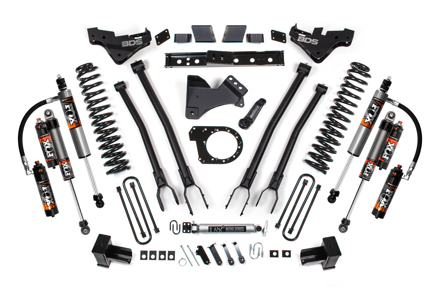 7 Inch Lift Kit w/ 4-Link | Ford F250/F350 Super Duty (23-26) 4WD | Diesel