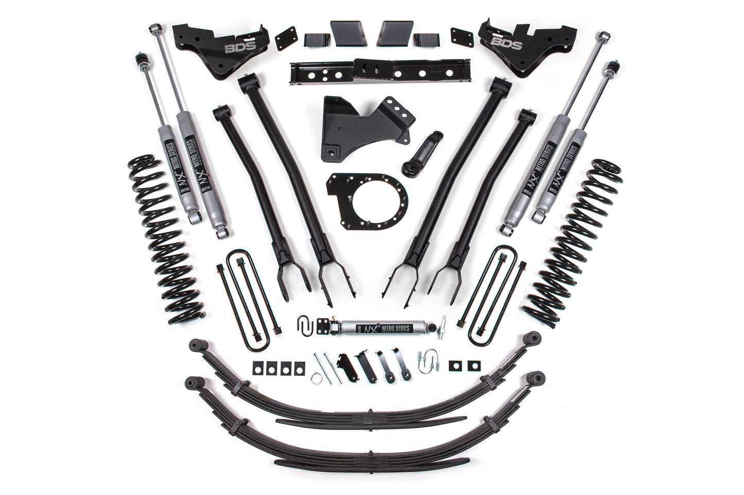 7 Inch Lift Kit w/ 4-Link | Ford F250/F350 Super Duty (23-26) 4WD | Diesel