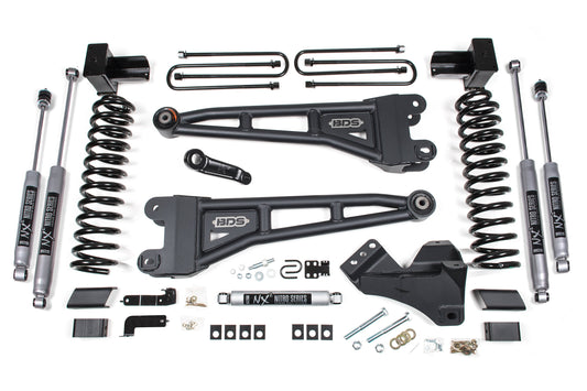 5 Inch Lift Kit w/ Radius Arm | Ford F350 Super Duty DRW (23-26) 4WD | Gas