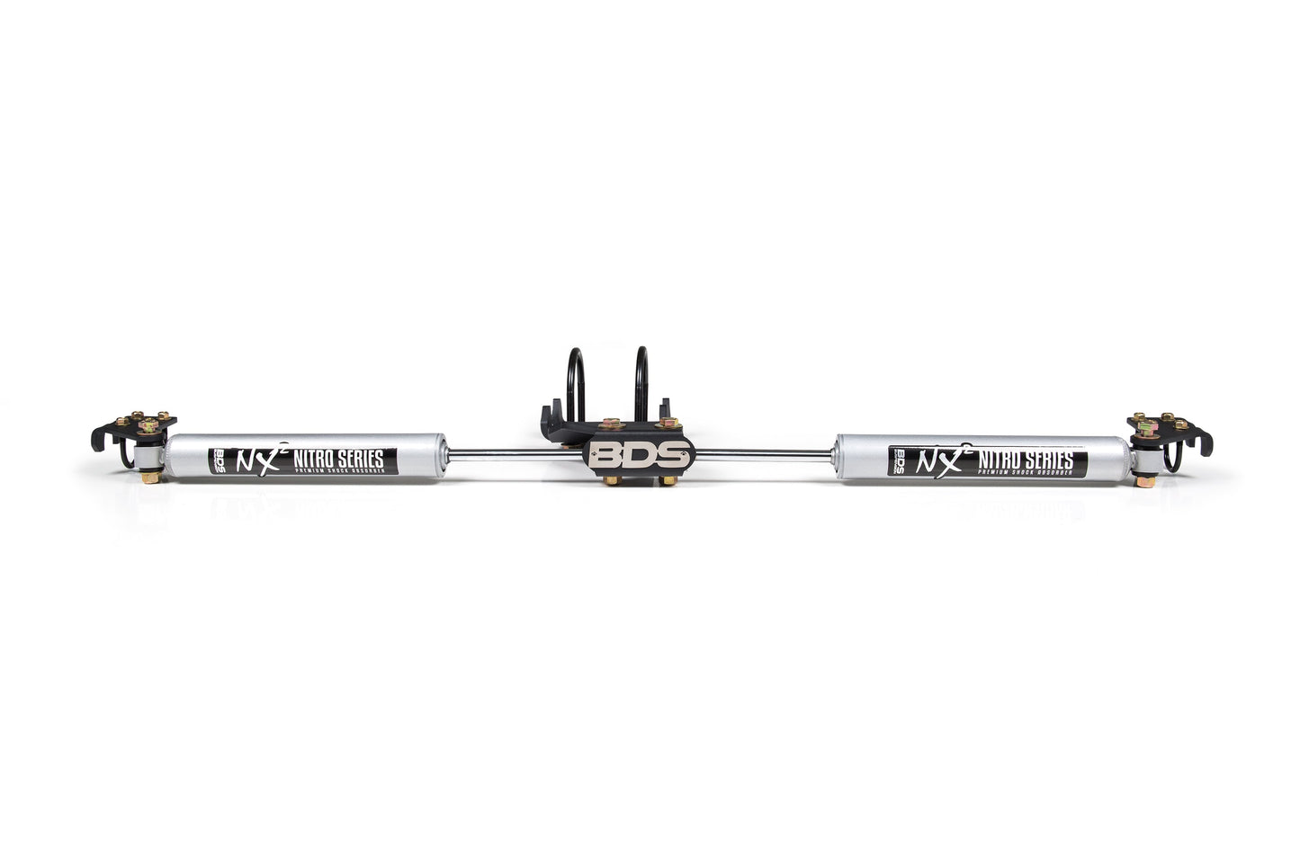 Dual Steering Stabilizer Kit w/ NX2 Shocks | Fits 2.5-9 Inch Lift | Ford F250/F350 Super Duty (05-26) 4WD