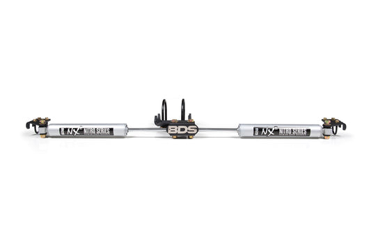 Dual Steering Stabilizer Kit w/ NX2 Shocks | Fits 2.5-9 Inch Lift | Ford F250/F350 Super Duty (05-26) 4WD