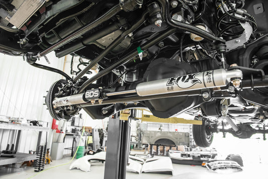 Dual Steering Stabilizer Kit W/ FOX 2.0 Performance Shocks  T-Style Steering  Ram 2500 14-18 and 3500 13-18 4WD