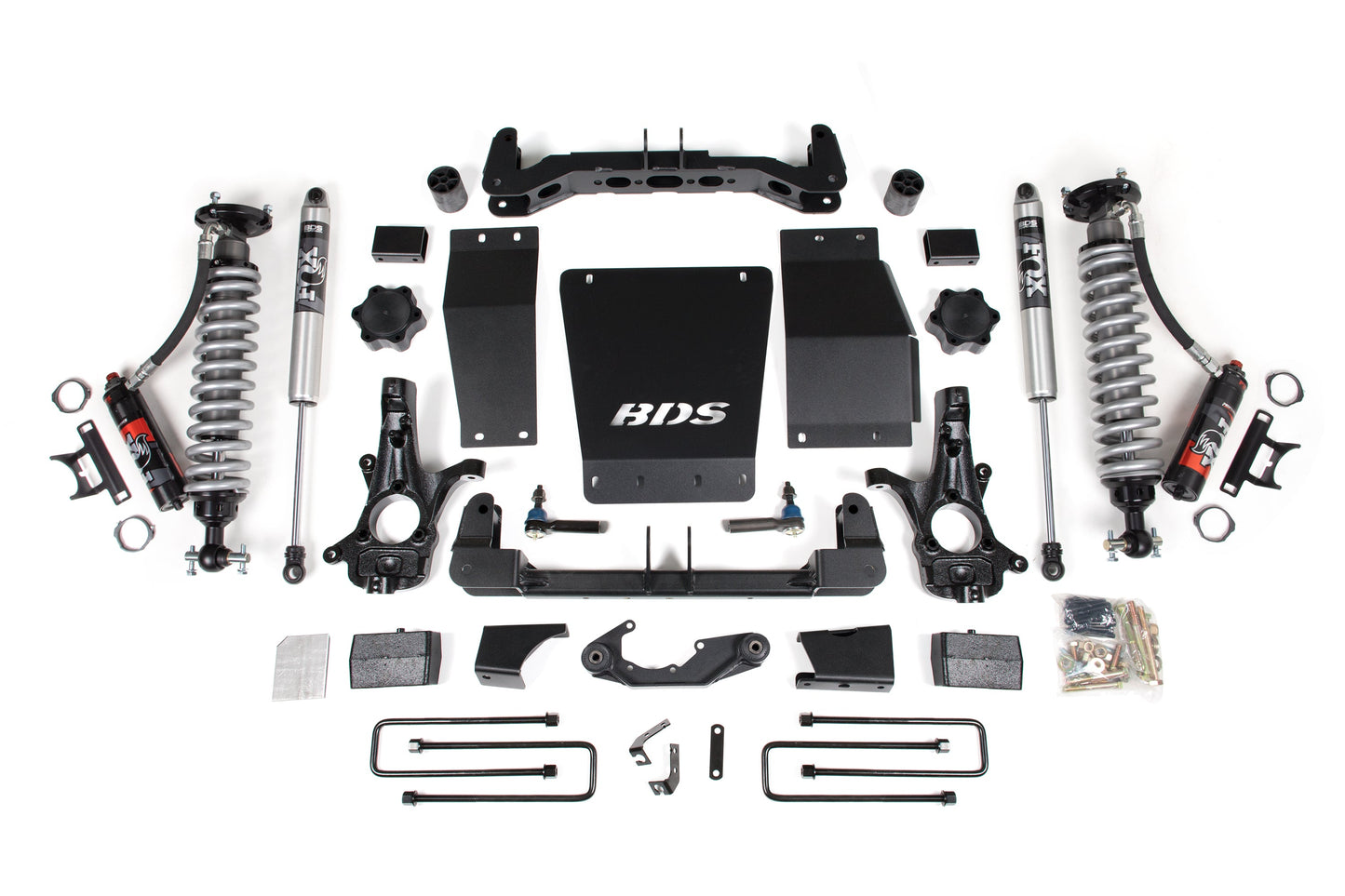 4 Inch Lift Kit | FOX 2.5 Performance Elite Coil-Over | Chevy Silverado or GMC Sierra 1500 (14-18) 4WD
