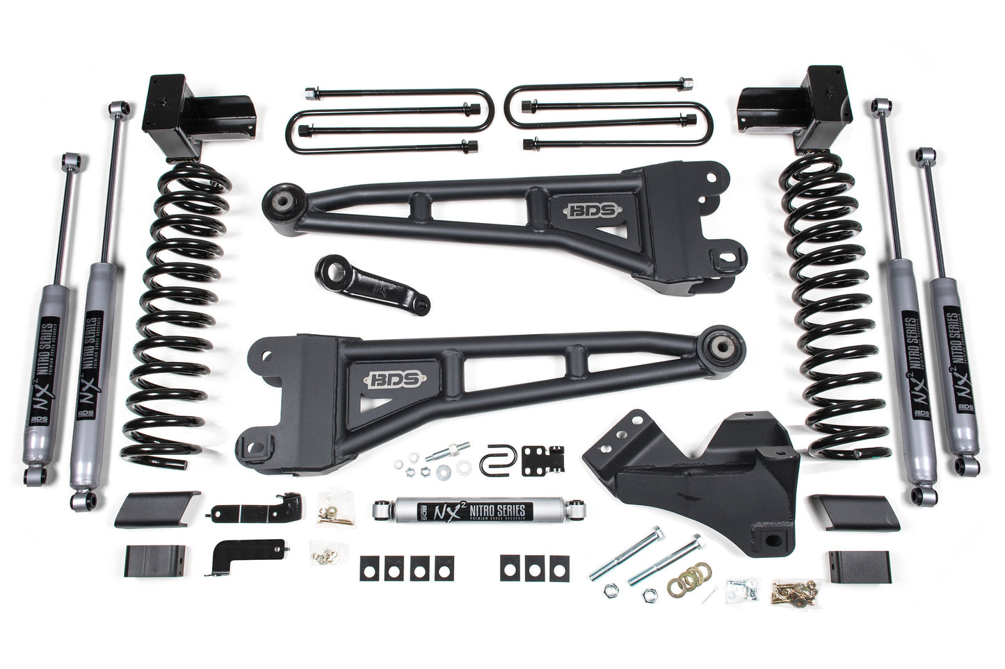 4 Inch Lift Kit w/ Radius Arm | Ford F250/F350 Super Duty (17-19) 4WD | Gas