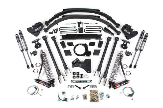 9 Inch Lift Kit w/ 4-Link | FOX 2.5 Performance Elite Coil-Over Conversion | Ford F250/F350 Super Duty (20-22) 4WD | Diesel