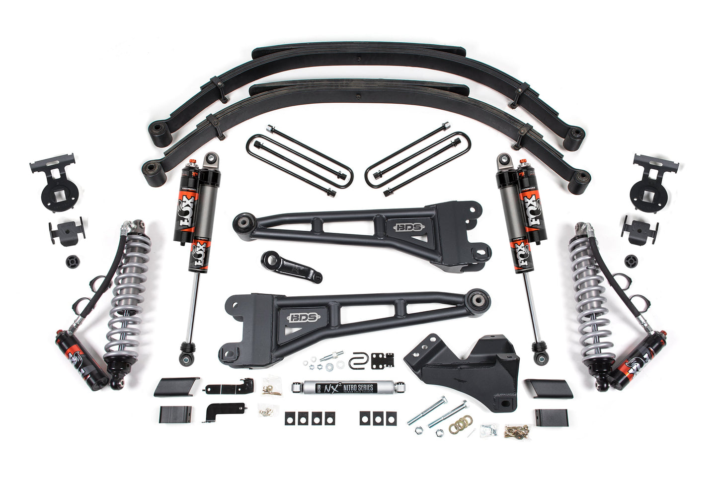 5 Inch Lift Kit w/ Radius Arm | FOX 2.5 Coil-Over Conversion - Performance Elite | Ford F250/F350 Super Duty (23-26) 4WD | Diesel