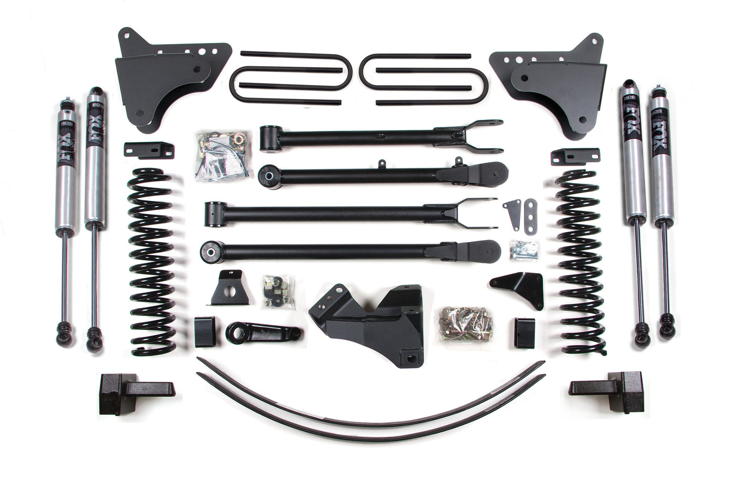 6 Inch Lift Kit w/ 4-Link | Ford F250/F350 Super Duty (05-07) 4WD | Diesel