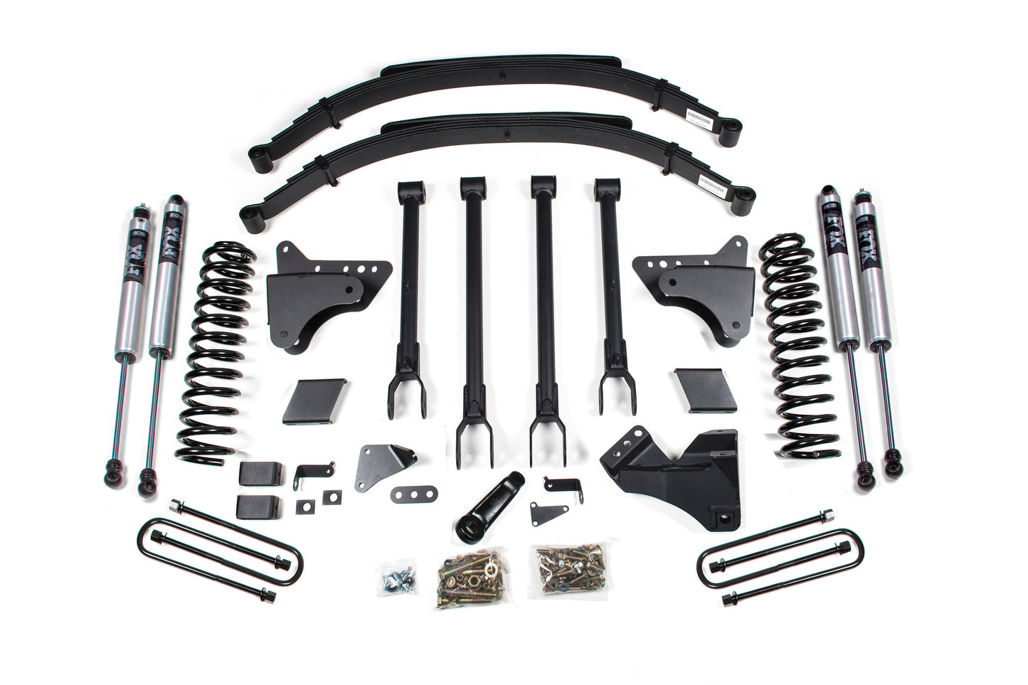 6 Inch Lift Kit w/ 4-Link | Ford F250/F350 Super Duty (11-16) 4WD | Gas