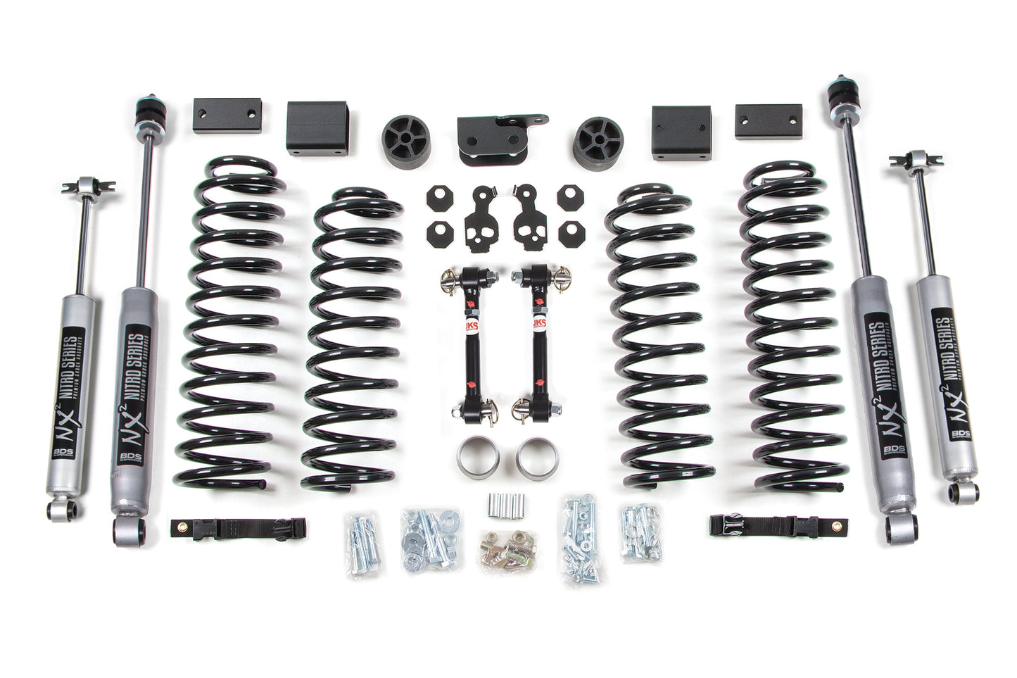 3 Inch Lift Kit Jeep Wrangler JK 2-Door 12-18 by BDS Suspension