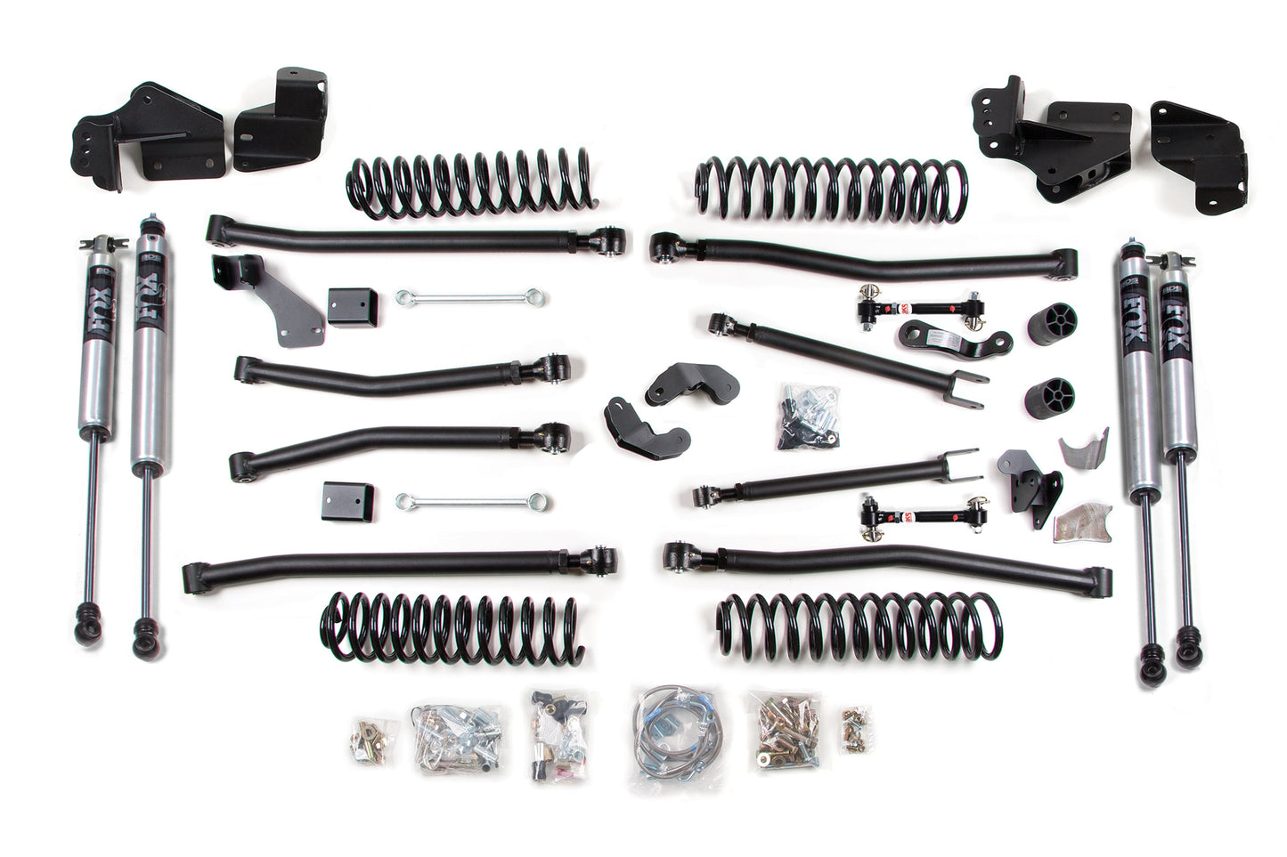 4 Inch Lift Kit Long Arm Jeep Wrangler  2-Door JK 07-18 by BDS Suspension