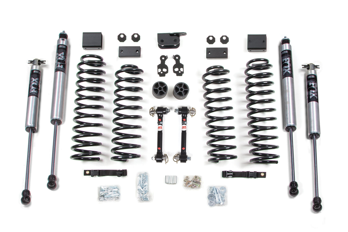 3 Inch Lift Kit Jeep Wrangler JK 4-Door  07-11 by BDS Suspension