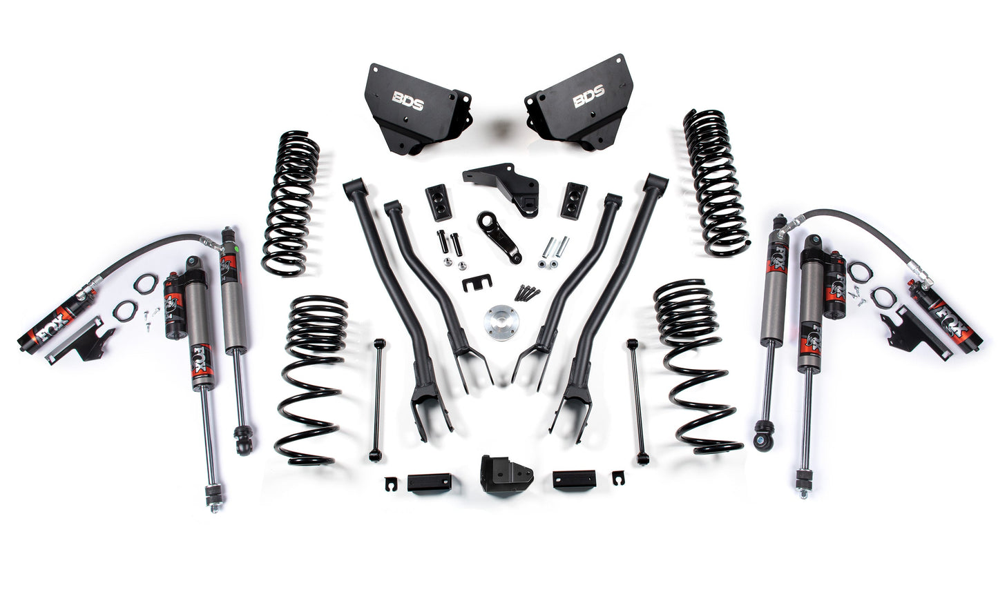 4 Inch Lift Kit w/ 4-Link | Ram 2500 (14-18) 4WD | Gas