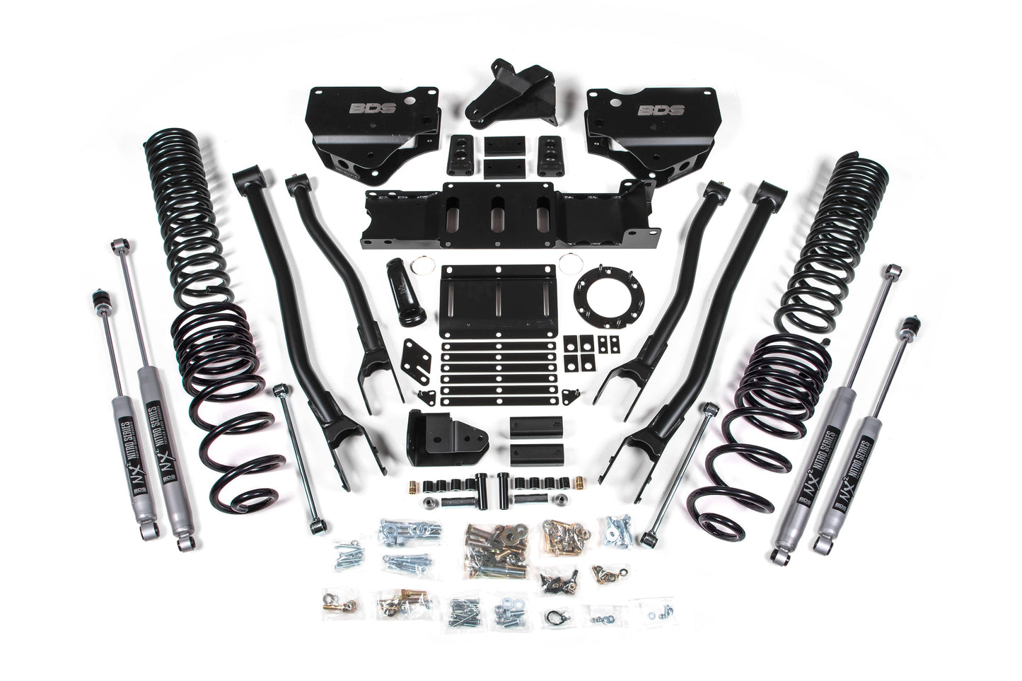 4 Inch Lift Kit w/ 4-Link | Ram 2500 (19-26) 4WD | Gas