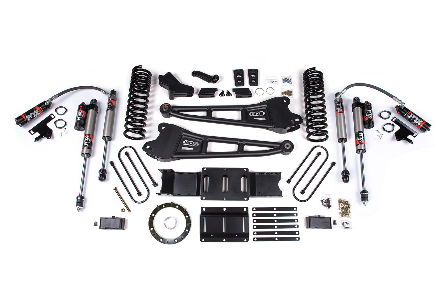4 Inch Lift Kit w/ Radius Arm | 2 Inch Rear Block | Ram 3500 (19-24) 4WD | Diesel