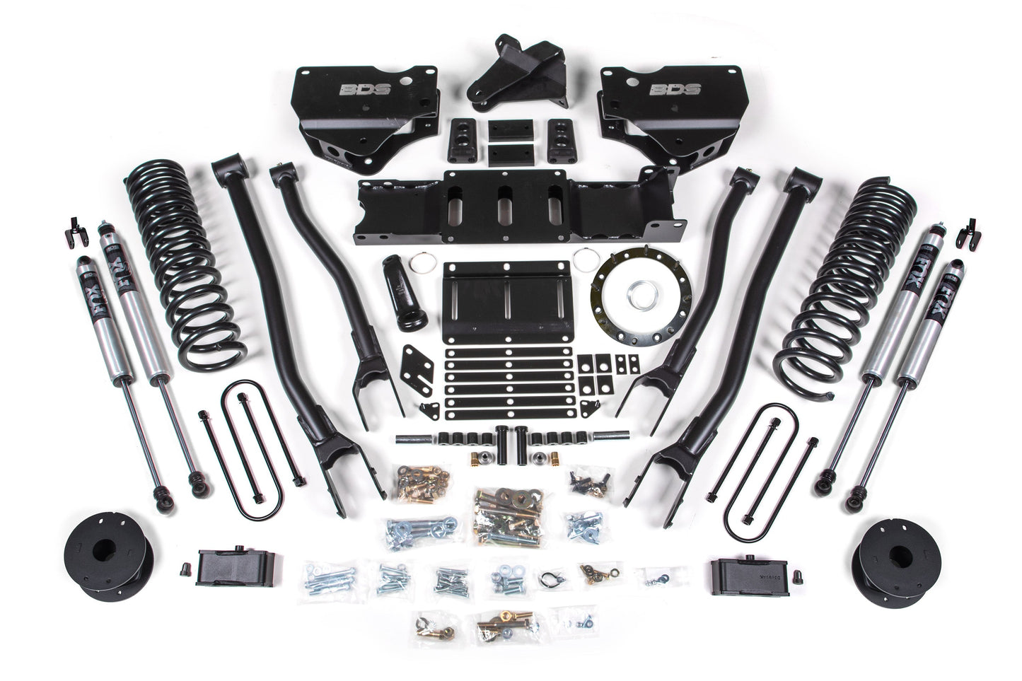 4 Inch Lift Kit w/ 4-Link | Ram 3500 w/ Rear Air Ride (19-24) 4WD | Diesel