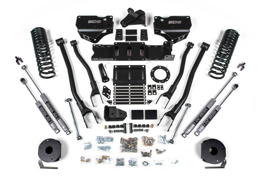 6 Inch Lift Kit w/ 4-Link | Ram 2500 w/ Rear Air Ride (19-24) 4WD | Diesel
