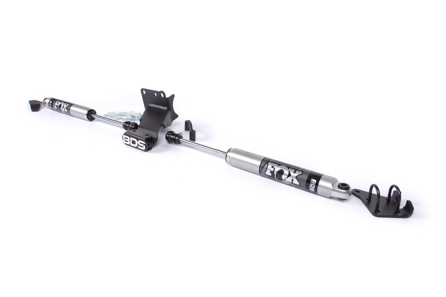 Dual Steering Stabilizer Kit w/ FOX 2.0 Performance Shocks | T-Style Steering | Ram 2500 (19-26) and 3500 (19-24) 4WD
