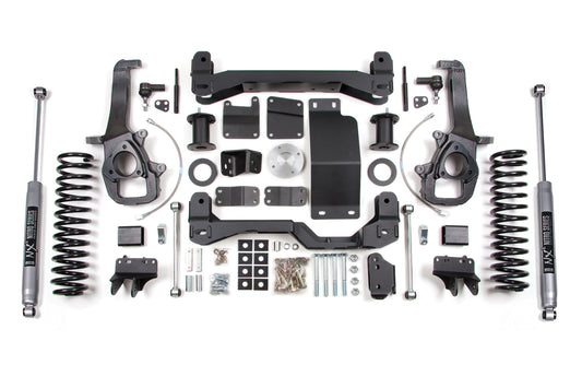 BDS 6-Inch Lift Kit: 2012 Dodge Ram 1500 4WD Enhanced Performance, 37-inch Tires