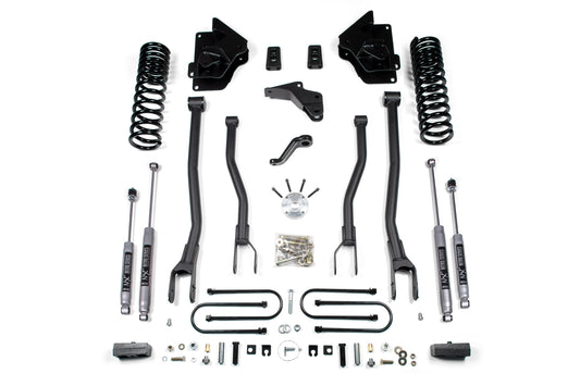 4 Inch Lift Kit w/ 4-Link | Ram 3500 (13-18) 4WD | Gas