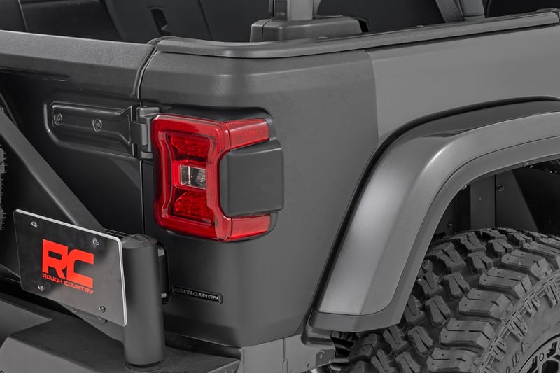 Trail Cladding | Rear Corners | Jeep Wrangler JL/Wrangler Unlimited (18-25)