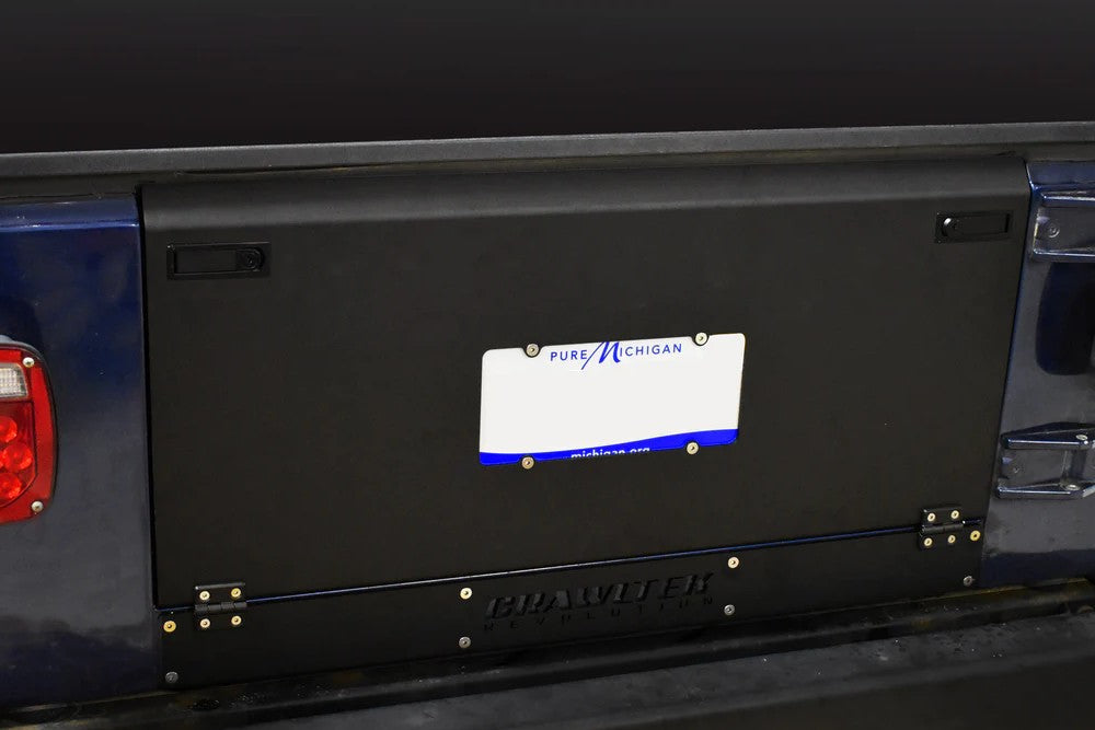 Drop Down Tailgate with Molle Rack Jeep Wrangler YJ/TJ 87-06
