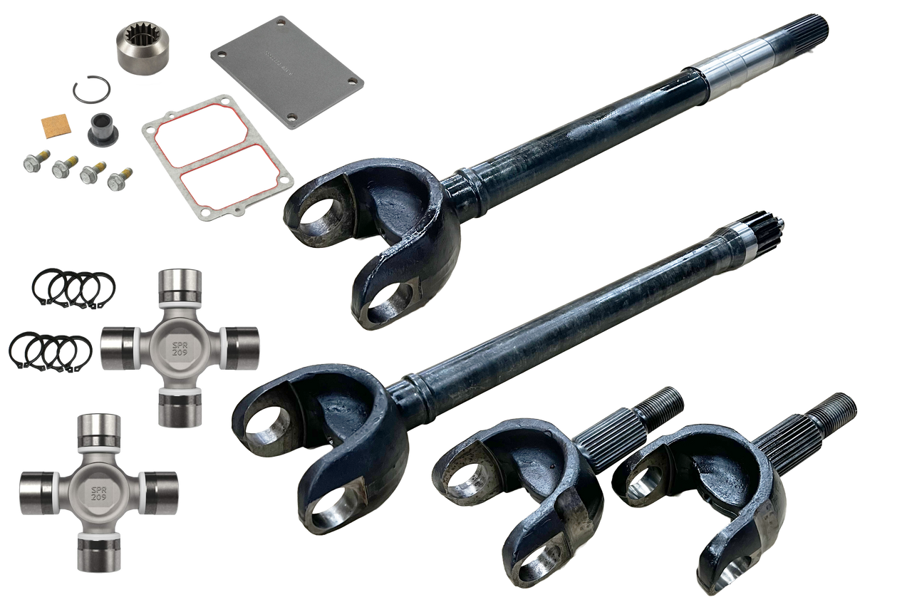 Revolution Gear Discovery Series 2018+ Wrangler JL and JT Chromoly Front Axle Kit with FAD