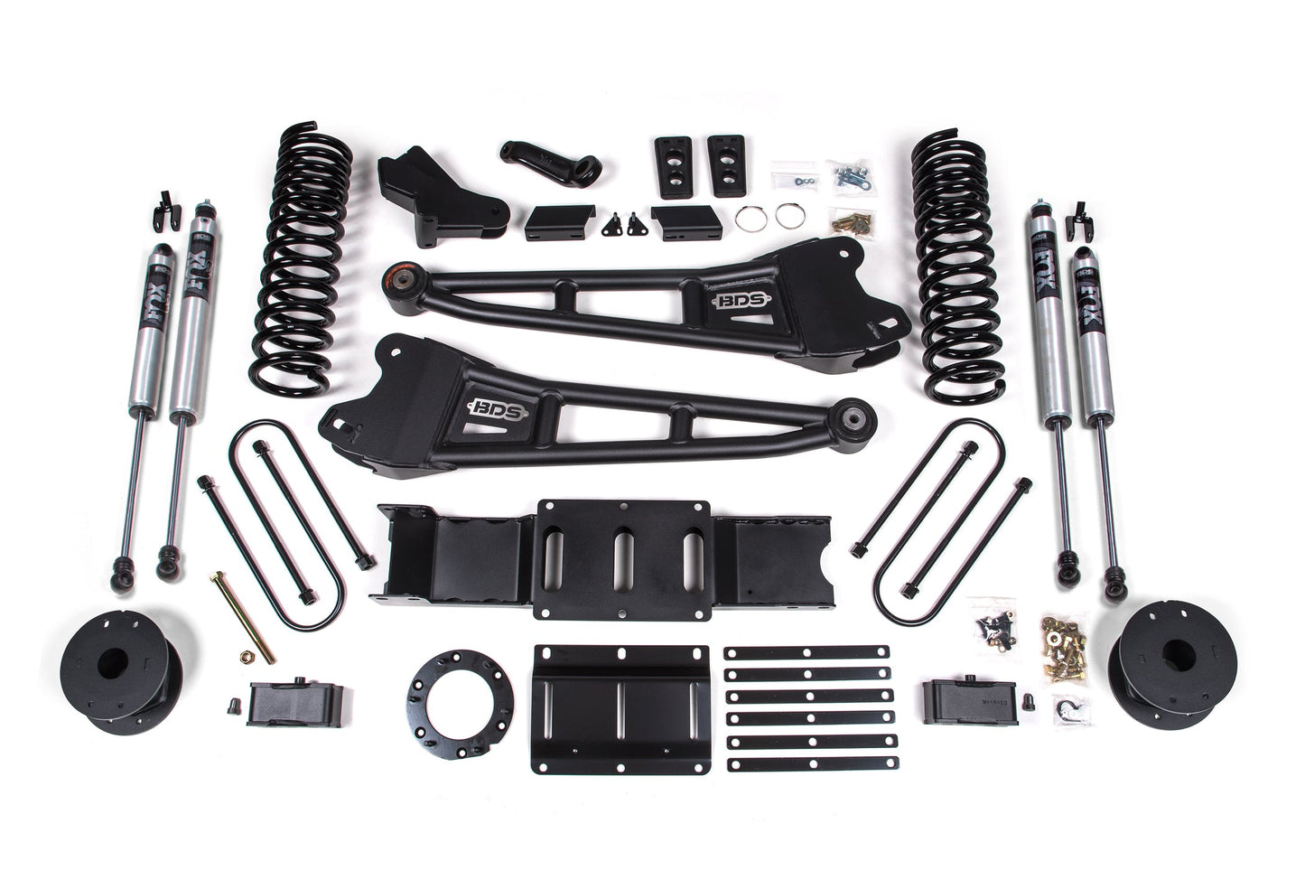 4 Inch Lift Kit w/ Radius Arm | Ram 3500 w/ Rear Air Ride (19-24) 4WD | Diesel