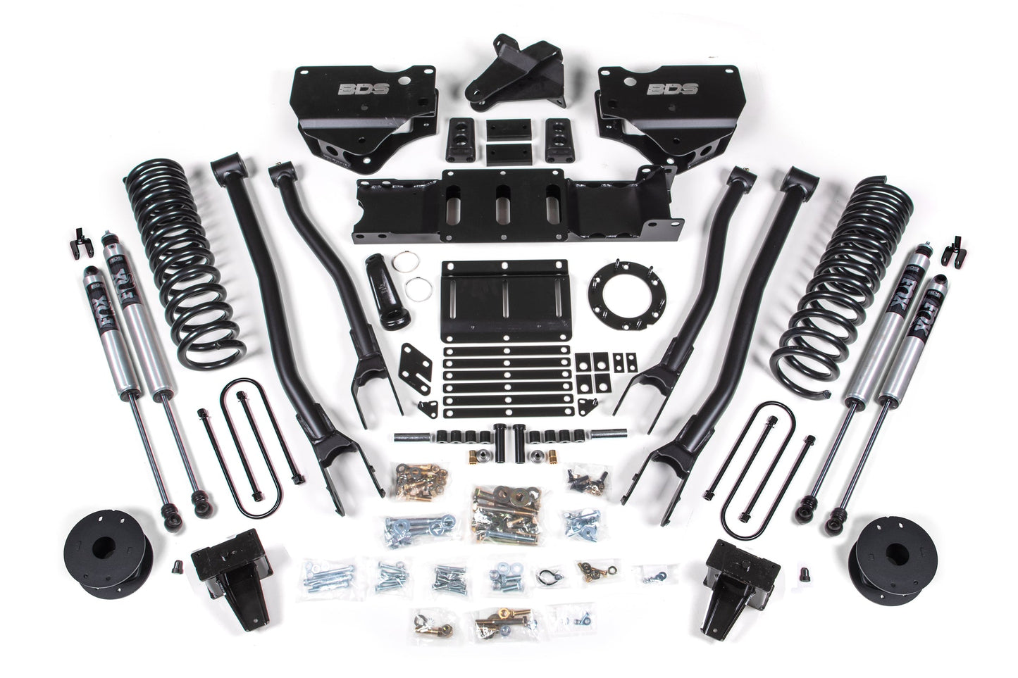 5.5 Inch Lift Kit w/ 4-Link | Ram 3500 w/ Rear Air Ride (19-24) 4WD | Gas
