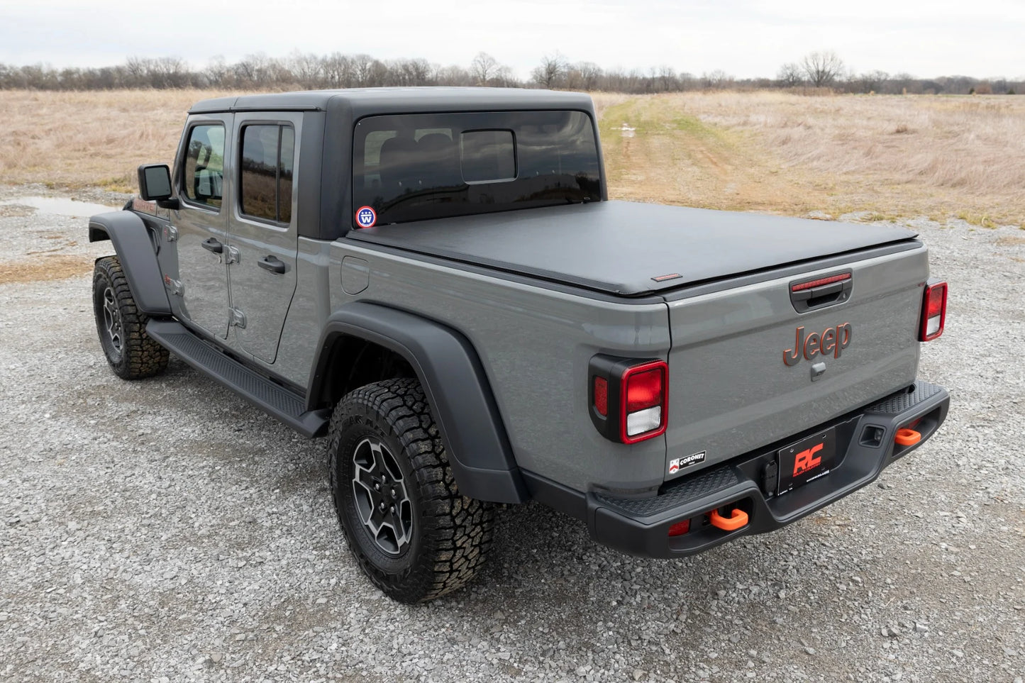 Soft Roll Up Bed Cover 5 Bed Jeep Gladiator JT 4WD 20-25 by Rough Country