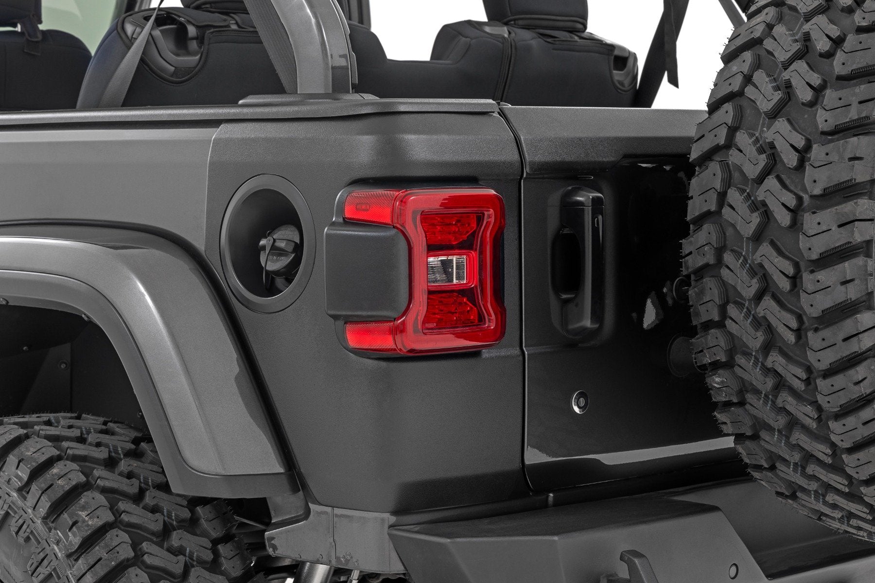 Trail Cladding | Rear Corners | Jeep Wrangler JL/Wrangler Unlimited (18-25)