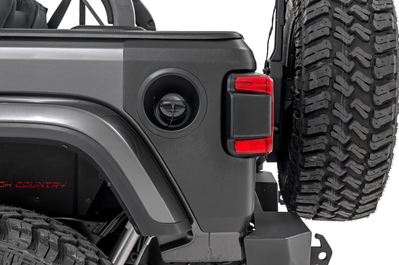 Trail Cladding | Rear Corners | Jeep Wrangler JL/Wrangler Unlimited (18-25)