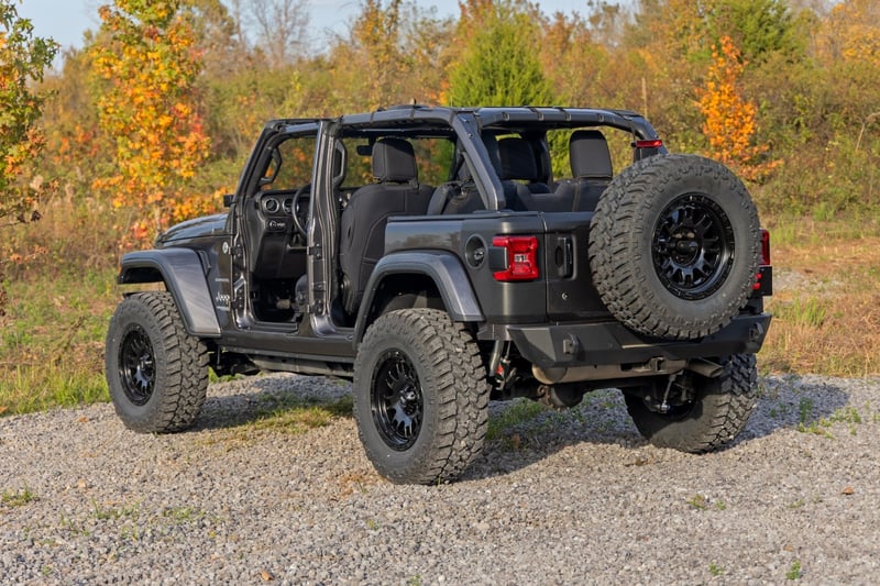 Trail Cladding | Rear Corners | Jeep Wrangler JL/Wrangler Unlimited (18-25)