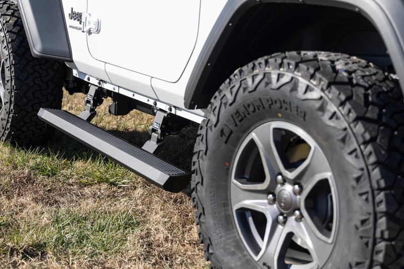 Power Running Boards | Dual Electric Motor | 2 Door | Jeep Wrangler JL (18-25)