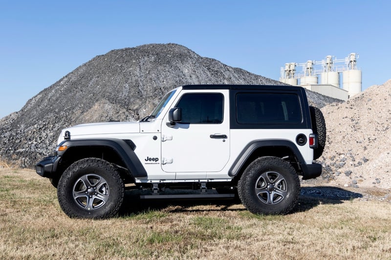 Power Running Boards | Dual Electric Motor | 2 Door | Jeep Wrangler JL (18-25)