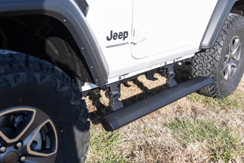 Power Running Boards | Dual Electric Motor | 2 Door | Jeep Wrangler JL (18-25)