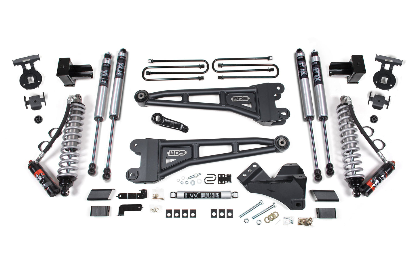 5 Inch Lift Kit w/ Radius Arm | FOX 2.5 Coil-Over Conversion - Performance Elite | Ford F250/F350 Super Duty (23-26) 4WD | Diesel