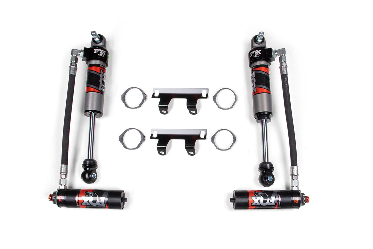 FOX 2.5 Front Shocks w/ DSC Reservoir | 6.5 Inch Lift | Performance Elite Series | Chevy Silverado and GMC Sierra 2500 / 3500 HD (20-26)