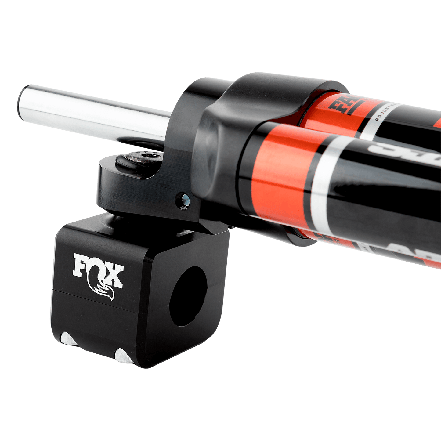 FOX 2.0 ATS Steering Stabilizer | Factory Race | Fits 0-2.5 Inch Lift | Ford F250/F350 Super Duty (17-24)
