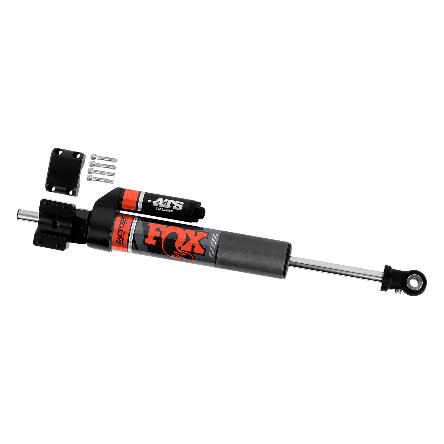 FOX 2.0 ATS Steering Stabilizer | Factory Race | Fits 0-2.5 Inch Lift | Ford F250/F350 Super Duty (17-24)