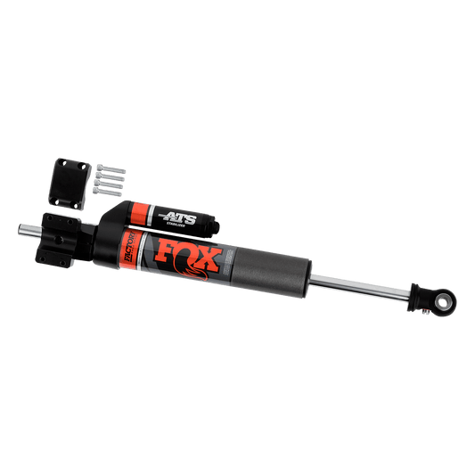FOX 2.0 ATS Steering Stabilizer | Factory Race | Fits 0-2.5 Inch Lift | Ford F250/F350 Super Duty (17-24)