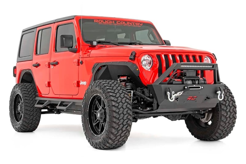 3.5 Inch Lift Kit | 4-Door | Jeep Wrangler Unlimited 4WD (24-25)