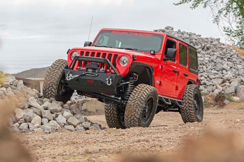 3.5 Inch Lift Kit | 4-Door | Jeep Wrangler Unlimited 4WD (24-25)