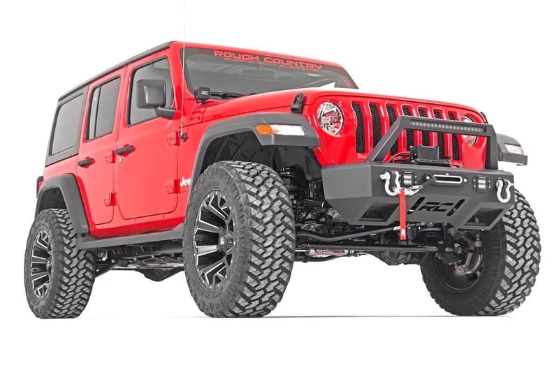 3.5 Inch Lift Kit | 4-Door | Jeep Wrangler Unlimited 4WD (24-25)