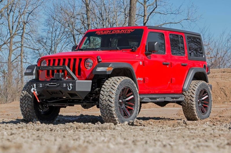 3.5 Inch Lift Kit | 4-Door | Jeep Wrangler Unlimited 4WD (24-25)
