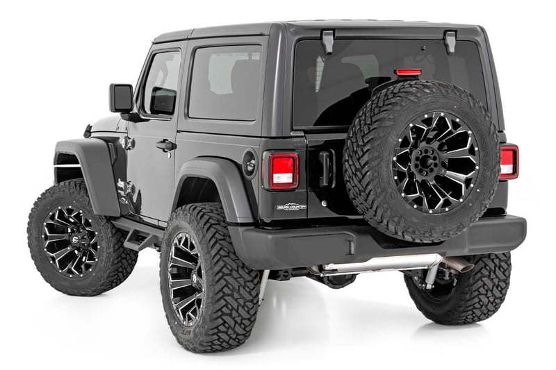 Contoured Drop Steps | 2 Door | Jeep Wrangler JL 4WD (2018-2025)
