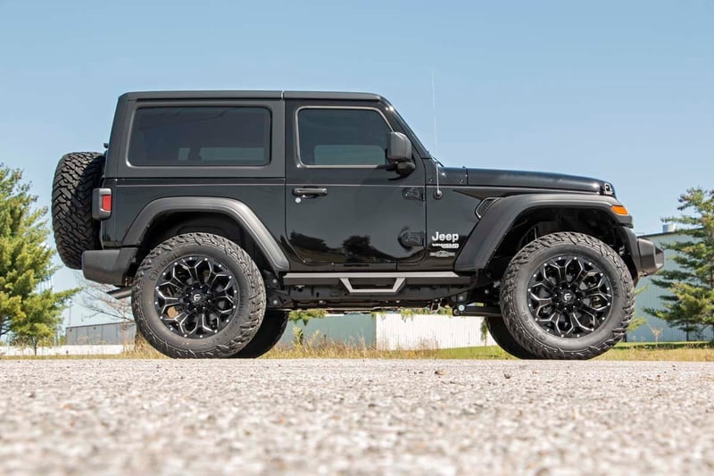 Contoured Drop Steps | 2 Door | Jeep Wrangler JL 4WD (2018-2025)