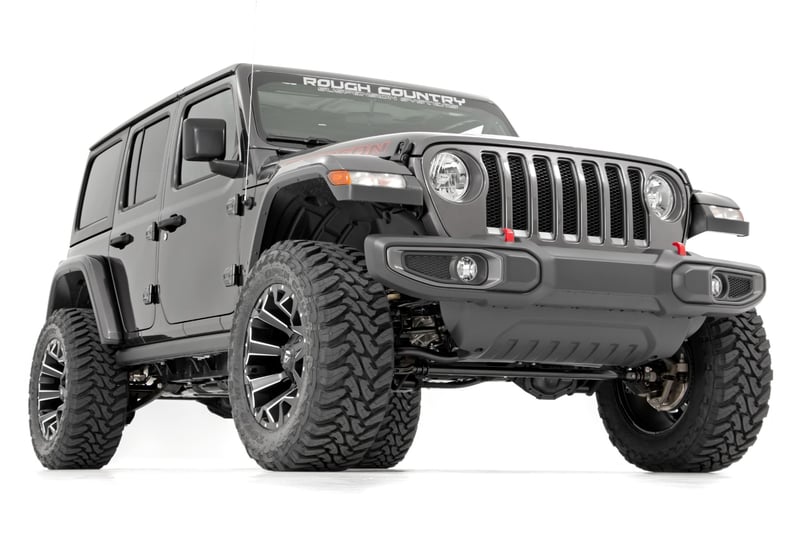 2.5 Inch Lift Kit | 4-Door | Jeep Wrangler Unlimited Rubicon 4WD (2024-2025)
